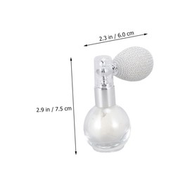 Minkissy 2sets Fashion Chic Makeup Highlighters Gloss Powder Glitter Sprayers for Club Bar Wedding 2pcs*2