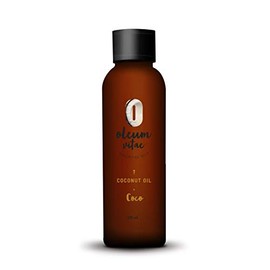 OLEUM VITAE Aceite Esencial Fraccionado de Coco, Cocos Nucifera. Conductor en la Aplicación de Aceites Esenciales. 100ml. Hecho en India