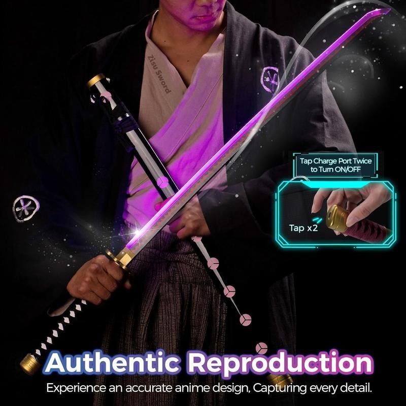 Light Up One Piece Roronoa Zoro Sword - 40 inches