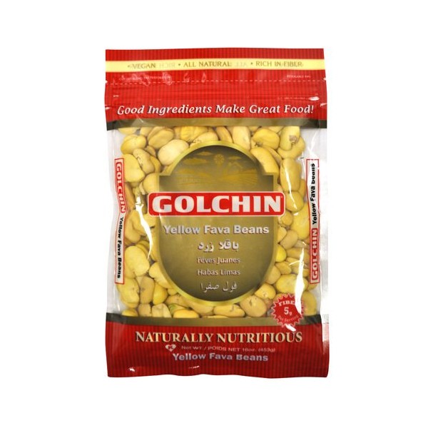 Golchin Fava Beans, Large Yellow, 12 Ounce