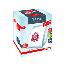 Miele AirClean 3D Allergy XL-Pack, FJM FilterBags Vacuum Bag, White