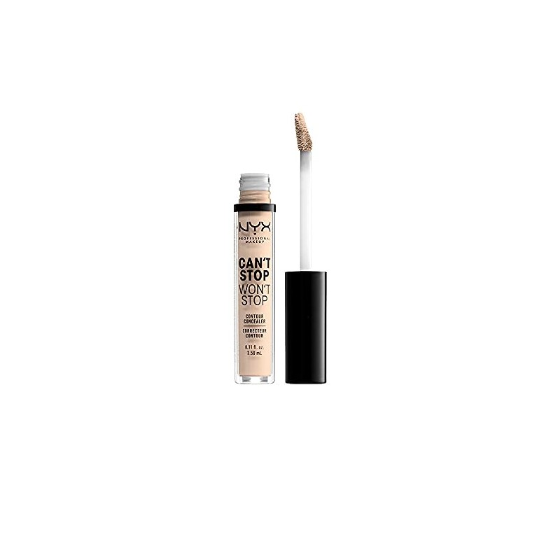 Nyx Professional Makeup Can't Stop Won't Stop Contour Concealer, Fair,