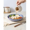 Selamica Porcelain 26 Ounce Pasta Bowls Set of 6, 8