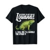 Lizard Hunting Equipment Tools Iguana Removal Tech T-Shirt