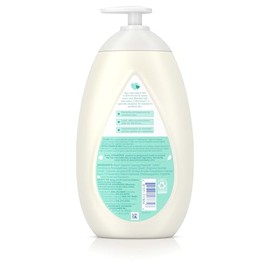 Johnson's CottonTouch Newborn Baby Face and Body Lotion, Made with Real Cotton, 27.1 fl. oz