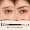 Professional Eyebrow Brush Eyeliner Angled Flat Head Blade Eye Liner