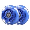 WHEELGOO Rear 80mm Light Up White Flashing 3-Wheeled Kid Scooter