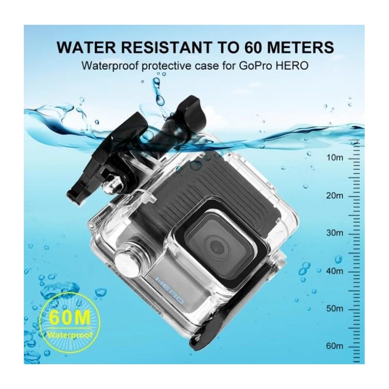 Waterproof Case for GoPro Hero 4K (2024)