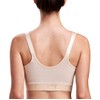 MARENA Caress Low Coverage Pocketed Bra - Compression Support Mastectomy