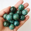Manekieko Manekieko 7 Pcs Natural India Agate 2cm Crystal Sphere