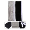 SHOWERORO 4pcs Black Kitchen Appliance Handle Covers Rv Fridge Door