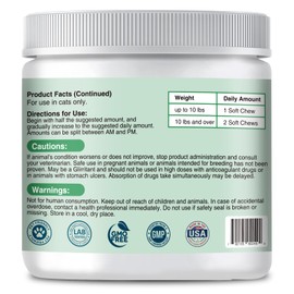 Nutra Kams Multivitamin Chews for Cats, Nutritional Supplement for Strong Immunity, Support Digestion and Skin Care, 300 Grams, 200 Chews.