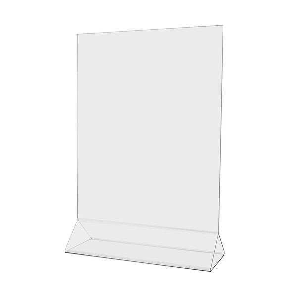 Marketing Holders Sign Holder 11" x 14" Countertop Clear Acrylic