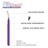 Pikdent -Interdental Brushes - Durable Coated Steel Core and Tynex