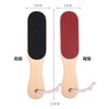 PAVIKE Foot File Foot Scraper Foot File Heel Exfoliator Wooden