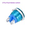 DMiotech 16mm / 5/8" Aluminium Alloy Momentary Push Button Switch