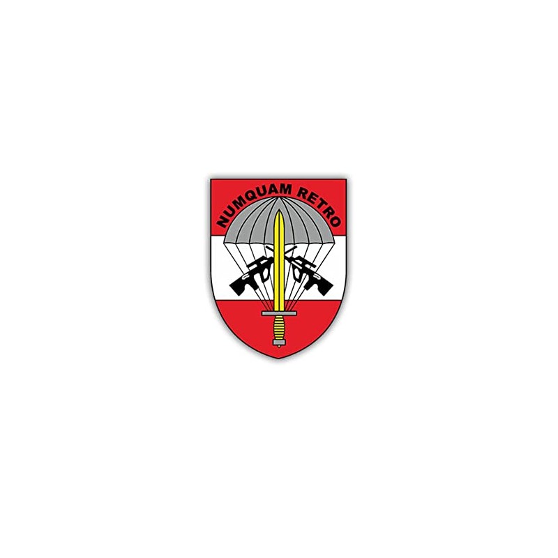 Sticker Hunting Command Austria Special Unit Numquam 7 x 5