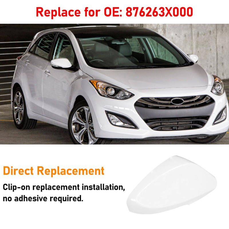 Yumzeco Compatible with Hyundai Elantra Side Mirror Cover Cap 2011