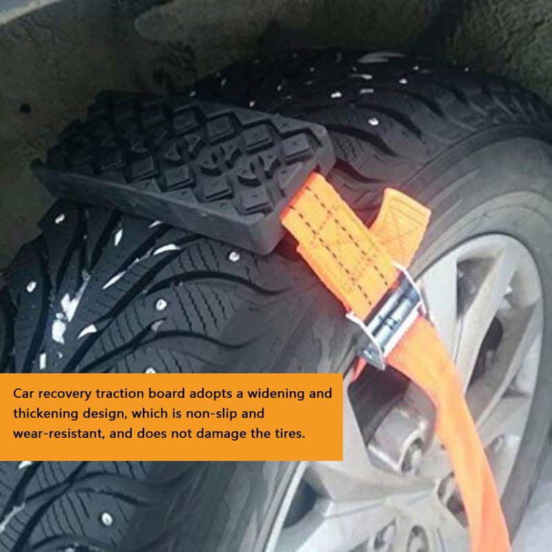 Car Recovery Traction Boards Mud Sand Snow Tire Ladder Off-Road