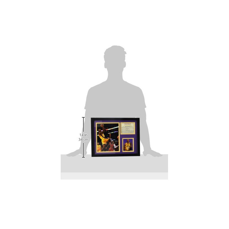 Legends Never Die Kobe Bryant Gold Jersey Framed Photo Collage,