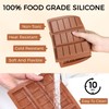 Chocolate Molds - Non-Stick Chocolate Bar Mold, Food Grade Silicone