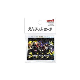 Mitsubishi Pencil Splatoon 3 Pencil Cap Pack of 5