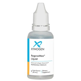 XYMOGEN Regenemax Liquid - Generador Avanzado De Colágeno - Ácido Ortosilícico Estabilizado Con Colina - Favorece Una Densidad Mineral Ósea Saludable, Reduce Las Arrugas, Fortalece El Cabello Y Las Uñ