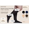 Berkshire womens 3 Pairs Opaque Trouser Pantyhose With Sandalfoot Toe