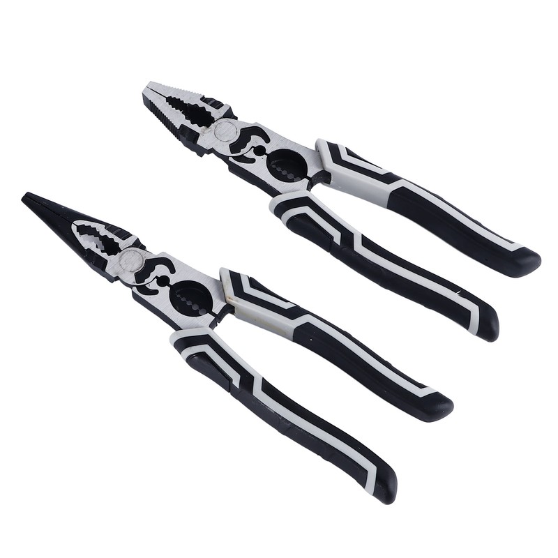 Wire Cutter Needle Nose Pliers Set 9in Multifunctional Labor Saving