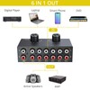 PROZOR PROZOR RCA Switch 6 x 1/1 x 6 Bi-Directional