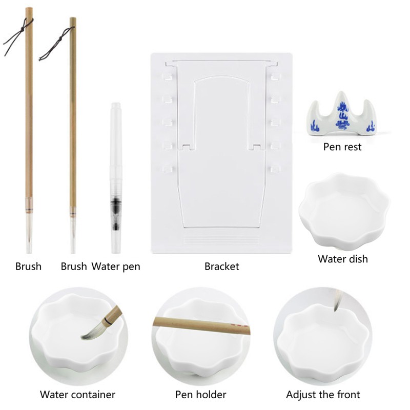 Brush Water Drawing Board Reusable A4 for Kid Adults Relaxing