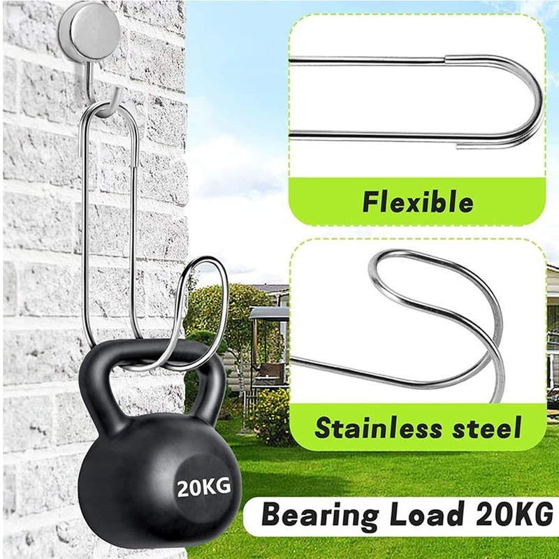 2pcs, Hose Hooks, Stainless Steel Hose Strong Durable Suitable for