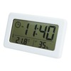 prendre PR-YD005-WH Digital Watch, Thermo-Hygrometer, Small, Compact, Stand, Wall Mounted,