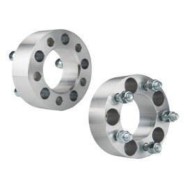 KAX 5x4.5 Wheel Spacers,2" Wheel Spacer Adapters with 1/2" x20 Studs 82.5mm Hub Bore,2pcs fit for Wrangler, Ranger, Wrangler, Ranger, Mustang, Explorer, Explorer, Mustang, Edge, Liberty, Wrangler