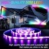 Yiswhis 16.4FT RV Awning Lights, 12V Camper LED Light Strip