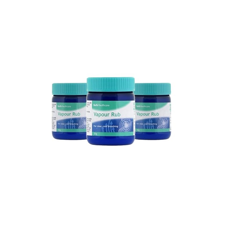 3х50g Bells Vapour Rub – Bundled by GetInStyle Shop