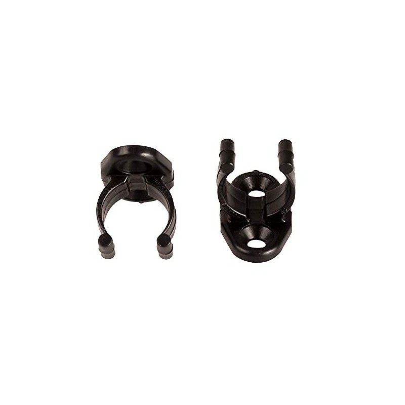 BECKSON MARINE Clipper Clips 3/4" BLK 2PK