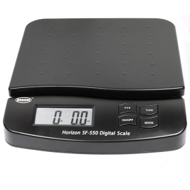 Horizon 66LB x 0.1oz Digital Postal Shipping Scale Horizon SF-550 V4 Desktop Scale - White