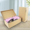 STRBOXONG Cardboard Shoe Boxes with Lid, 11.81x7.08x3.94, Multi-Purpose Storage Box