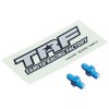 Tamiya #42116 3x10mm Blue Titanium - Turnbuckle Shaft (2 Pcs)