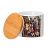 Fabulous Ceramic Pot with Lid Bamboo - Music Incredible String