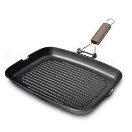 Olympia Grill Pan Die-cast Aluminium Non-Stick Reinforced with Titanium