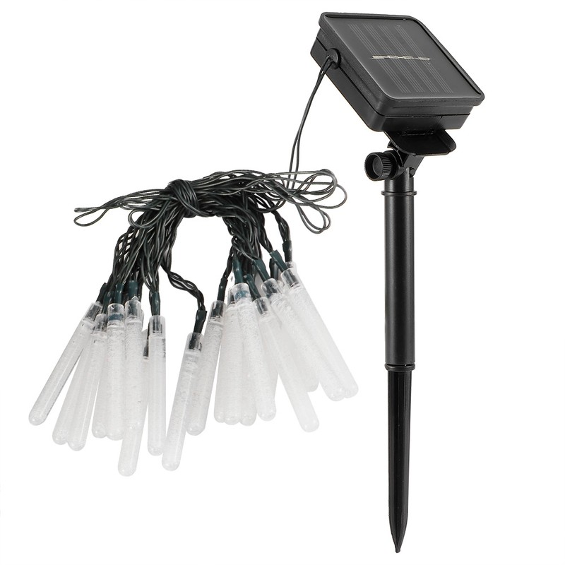 Solar Power Christmas String Lights Kit for Home Garden Wedding