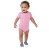 Occupy Mars 6 Months Light Pink Cotton One-Piece Infant Baby