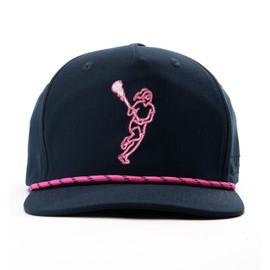 ChalkTalkSPORTS Lacrosse Rope Hat | Lax Girl | Size Large