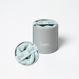 "Feel" Growing Towel Petite Hand Towel: Fog Blue (Blue Type)