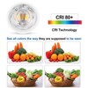 Valytime GU10 LED Light Bulbs 7W Warm White 3000K,(50W -60W-75W