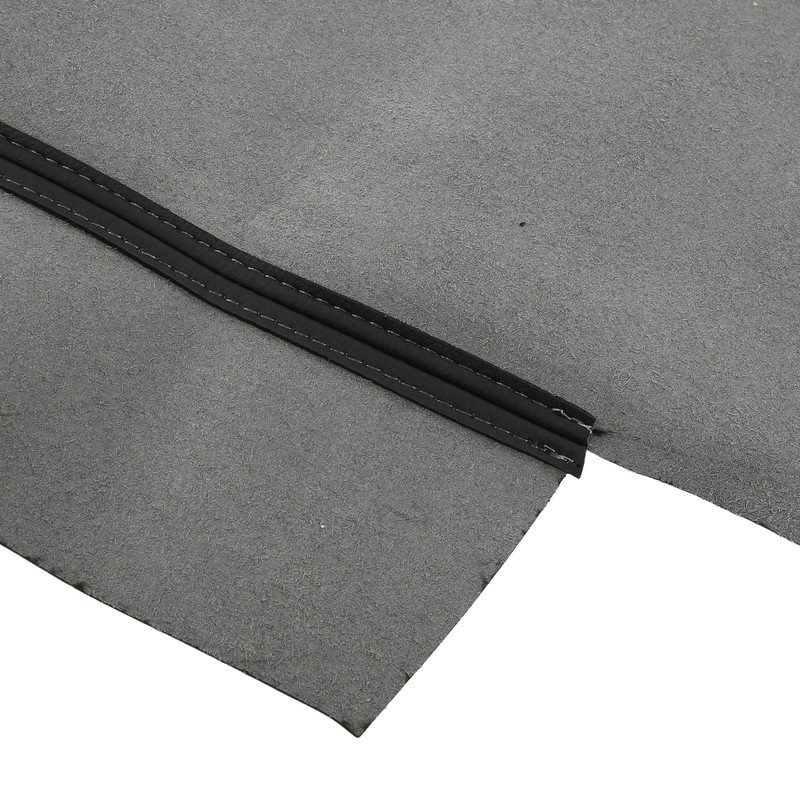 1 Pair Front Door Panel Armrest Cover Microfiber Leather Car