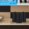 Zopeal 6 Pack Tea Tin Canister Tea Tins for Loose