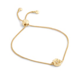 COACH Women's Signature Tea Rose Slider Bracelet